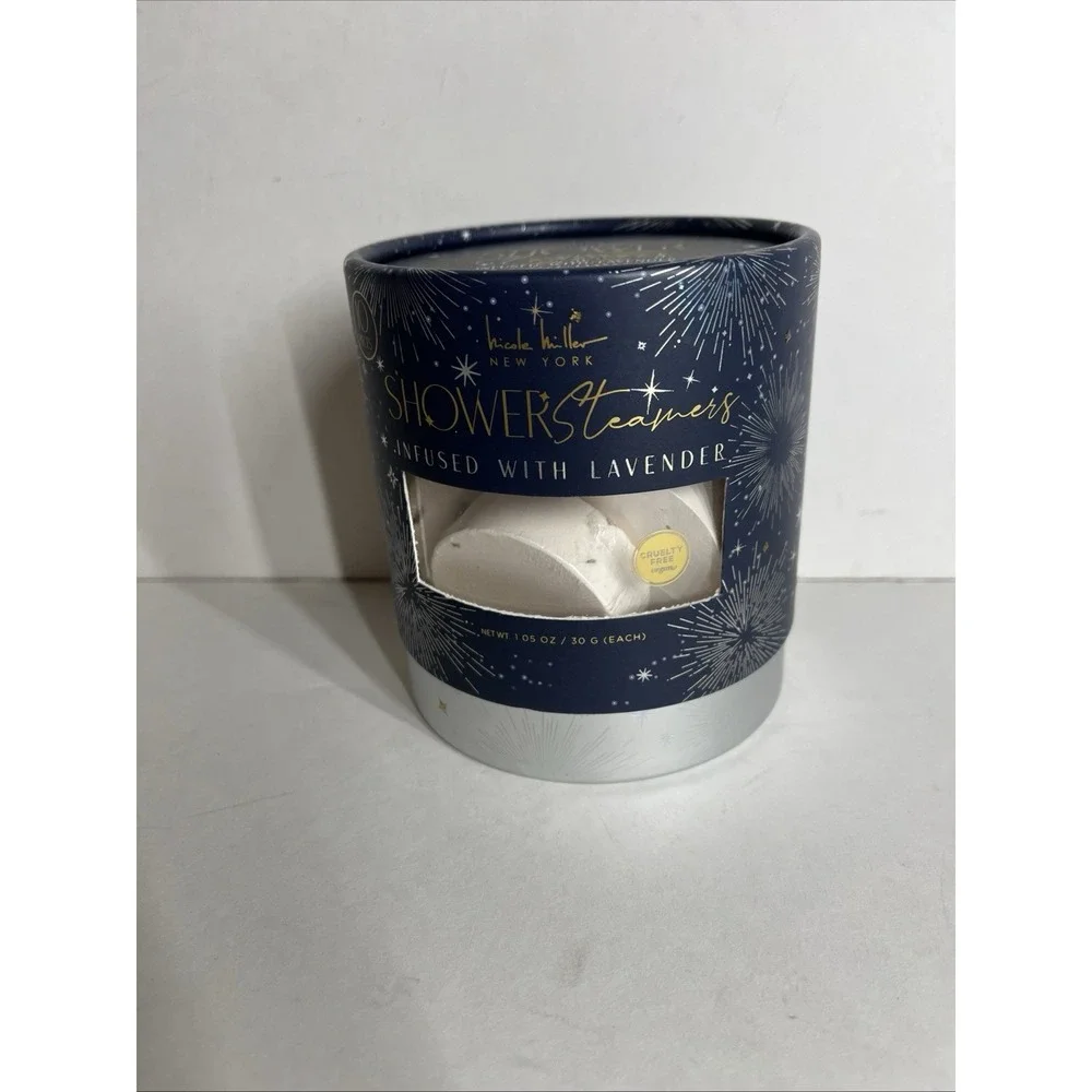 Nicole‎ Miller New York Lavender Infused Shower Steamers - Set of 10,